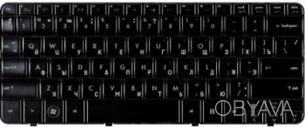 Клавиатура для ноутбуков HP Pavilion dv2, dv2-1000, dv2-1100 черная глянцевая UA. . фото 1