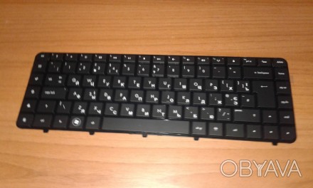 Клавиатура для ноутбуков HP Pavilion dv6-3000 черная с черной рамкой, с подсветк. . фото 1