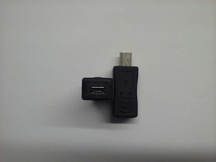 Перехідник 4you micro USB (мама) — mini USB (тато). Київ. фото 1 Перехідник 4you micro USB (мама) — mini USB (тато). Київ. фото 1