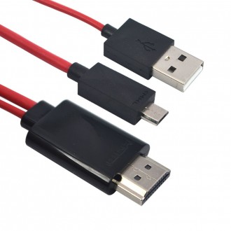 Кабель MHL microUSB — HDMI. Киев. фото 1 Кабель MHL microUSB — HDMI. Киев. фото 1