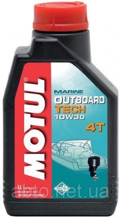 Масло для 4-х тактных двигателей OUTBOARD TECH 4T SAE 10W30 (1L). Днепр. фото 1 Масло для 4-х тактных двигателей OUTBOARD TECH 4T SAE 10W30 (1L). Днепр. фото 1