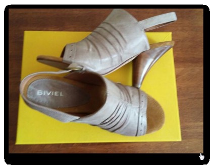 Босоножки от американской марки обуви "Biviel" из натуральной кожи, кожаная подо. . фото 7
