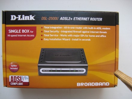 Пропонуеться до вашої уваги провідний маршрутизатор D-Link ALL-IN-ONE ADSL2+ETHE. . фото 2