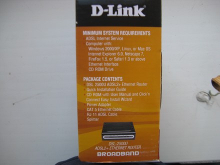 Пропонуеться до вашої уваги провідний маршрутизатор D-Link ALL-IN-ONE ADSL2+ETHE. . фото 5