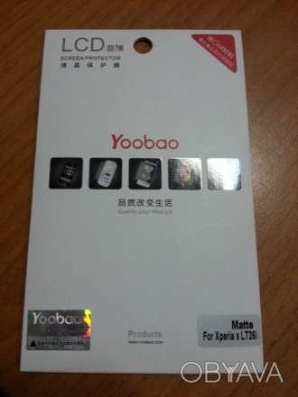 Защитная пленка для Sony Xperia S (LT26i) Yoobao глянцевая
Тип - пленка для экра. . фото 1
