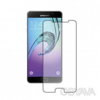 Защитное стекло для Samsung Galaxy A7 2016 (А710)
Брендовое защитное стекло от п. . фото 1