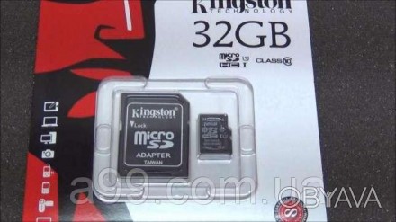 
Карта памяти Kingston microSDHC 32gb флеш карточка микроСД 32 ГБ
Производитель:. . фото 1