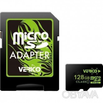 Карта памяти MicroSDHC 128 GB 10 Class (MicroSDXC)
Производитель ― Verico
Отличн. . фото 1