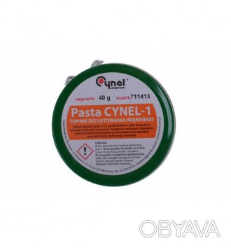 
Паста для пайки PASTA CYNEL-1
 
ID eg2131-34
 
Производитель: Cynel 
Тип: паяль. . фото 1