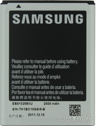 Аккумуляторная батарея Samsung N7000/i9220 EB615268VU 2500 mAh
Модель ― EB615268. . фото 1