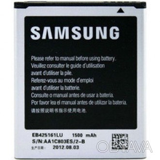 Аккумулятор Samsung EB425161LU для i8160, s7562
Характеристики аккумулятора Sams. . фото 1