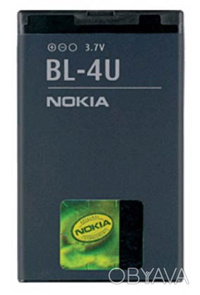 Аккумулятор Nokia bl-4u
Nokia BL-4U - это тонкая и лёгкая литий-ионная аккумулят. . фото 1