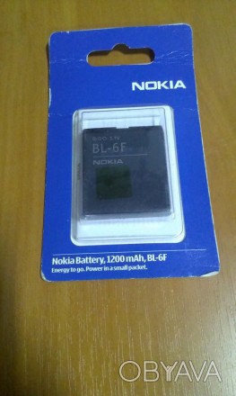 Аккумулятор Nokia bl-6f
Аккумулятор Nokia BL-6F подходит для 3 моделей телефонов. . фото 1