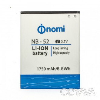 Аккумулятор NB-52 для Nomi i501 Style
Купить Аккумулятор для Nomi i501 Вы можете. . фото 1
