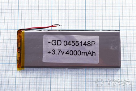 Внутренняя полимерная батарея 457090P (4000mAh)
Тип: Полимерная батарея
Ёмкость:. . фото 1
