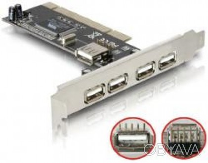 Контролер PCI-USB 4+1port (NEC chipset)
Производитель: ATcom
Тип: Контролер 
Инт. . фото 1