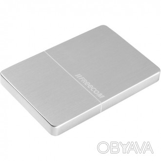 Портативный жёсткий диск FREECOM Mobile Drive Metal 2TB USB2.0 (56368-833) Сереб. . фото 1