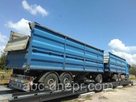 Весы автомобильные 18 метров 60 тонн электронные. Дніпро. фото 1