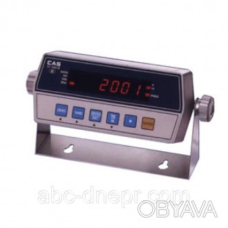 Весовой индикатор CAS CI-201A
• IP 54 (лицевая панель) 
• Питание: адаптер перем. . фото 1