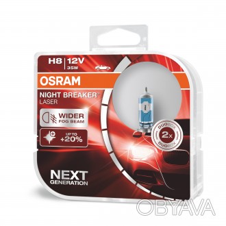 Галогеновые лампы Osram Night Breaker Laser H8 сочетают в себе высокую производи. . фото 1