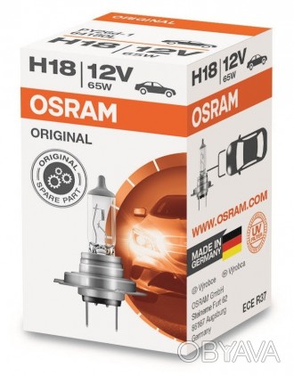 Галогенная лампа Osram H18 Original Line это одна из лучших на рынке ламп для до. . фото 1
