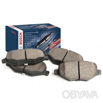Тормозные колодки Bosch дисковые передние CITROEN/PEUGEOT Berlingo/C4/5008/Partn