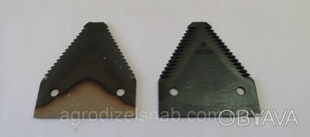 Сегмент ножа жатки 0611203.1 для комбайна CLAAS (Lexion, Dominator, Mega).. . фото 1