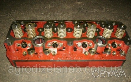 Головка блока цилиндров двигателя Д-243/245 в сборе (пр-во ММЗ), каталожный номе. . фото 1