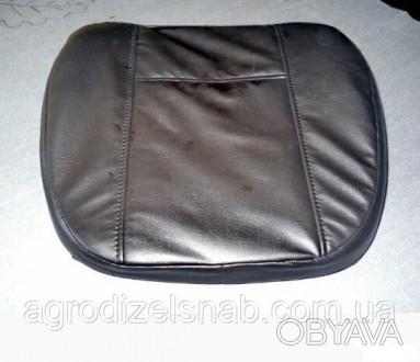 Чехол подушки сиденья текстиль на синтепоне (черный), под шнур МТЗ УК | 70-68030. . фото 1