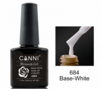 База под акварельный гель лак 684 белая 7.3ml. Киев. фото 1