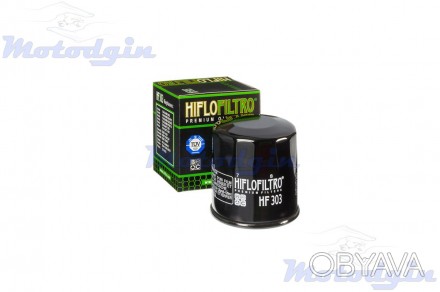 Масляный фильтр HIFLOFILTRO HF303 для японских скутеров и мотоциклов Honda,Yamah. . фото 1
