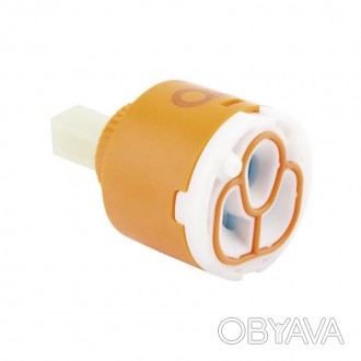Картридж Qtap 40 mm ECO виконаний з кераміки, що забезпечує довговічність і наді. . фото 1