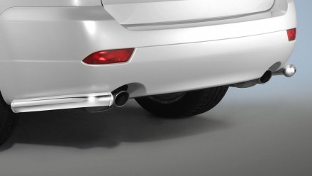 Защита задняя уголки Subaru Tribeca 2008-2014. Київ. фото 1 Защита задняя уголки Subaru Tribeca 2008-2014. Київ. фото 1