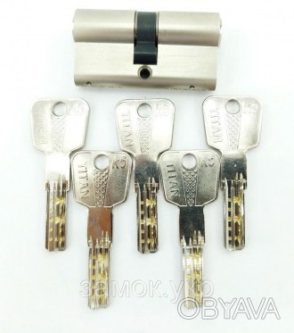 Titan K5 ключ/ключ 
 
TITAN K5 – цилиндры высокой степени безопасности. Детали ц. . фото 1