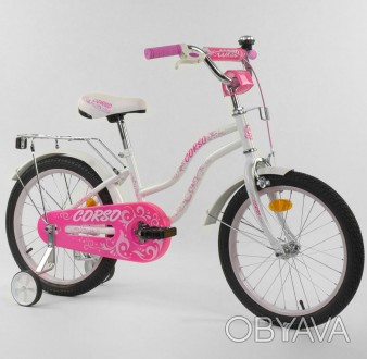 Велосипед 2-х колёсный CORSO (18 дюймов ) арт. 28821
Детский двухколесный велоси. . фото 1