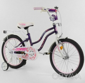 Велосипед 2-х колёсный CORSO (18 дюймов ) арт. 85234
Детский двухколесный велоси. . фото 1