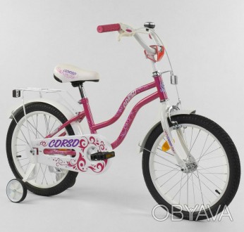 Велосипед 2-х колёсный CORSO (18 дюймов ) арт. 67104
Детский двухколесный велоси. . фото 1