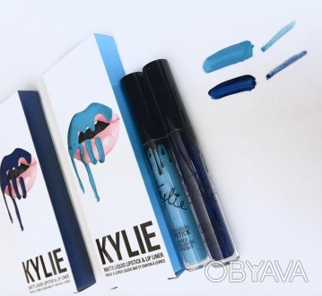 Kylie Jenner Матовая помада + карандаш USA Maliboo
 
 Матовые помады от кайли дж. . фото 1