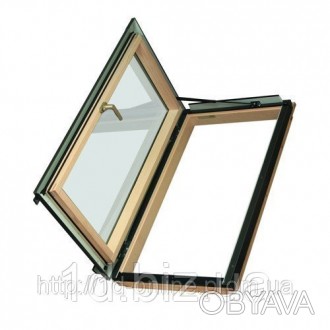 Распашное мансардное окно-выход FAKRO FWL U3 предназначено для выхода на крышу, . . фото 1