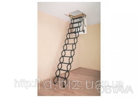 Чердачные лестницы LST - это лестницы ножничной конструкции с термоизоляционной . . фото 1