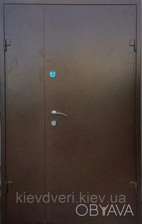 Двері метал-мдф напівторка оптимізована Стандартні двері 1200*2050 мм 
Технічні . . фото 1