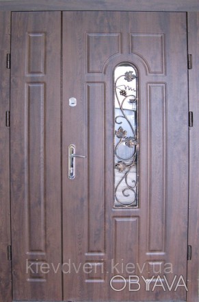 Двері вхідні Арка полуторка вулиця оптіма. Стандартна двері 1200*2050мм 
Технічн. . фото 1
