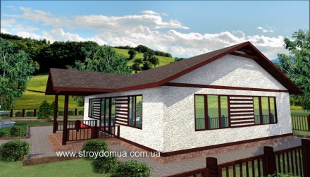 Это проект каркасного дома из сип панелей – прекрасного решение жилищного вопрос. . фото 5