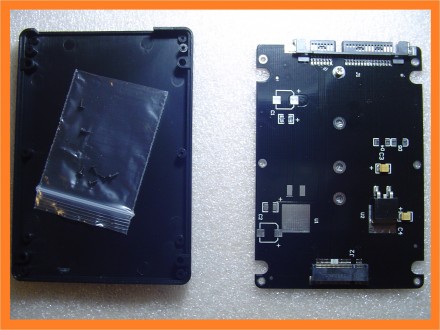 Переходник M.2 ( NGFF ) SSD to -> SATA закрытый. Харків. фото 1 Переходник M.2 ( NGFF ) SSD to -> SATA закрытый. Харків. фото 1