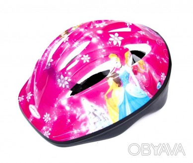 Шлем детский розовый "Золушка"
Шлем для детей и подростков. 
Защитный шлем с уни. . фото 1