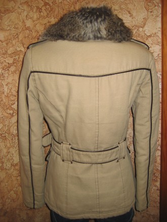 Продам женскую весенне-осеннею куртку Jennyfer. Размер S. Мех искусственный, сни. . фото 4