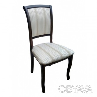 
Дерев&apos;яний стілець "Кабріоль" гармонійно поєднує в собі вишуканий стиль і . . фото 1