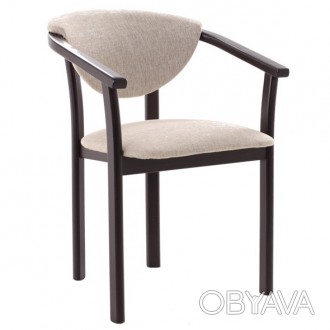 
У дерев&apos;яному стільці "Алексіс" об&apos;єднано оригінальний дизайн і натур. . фото 1