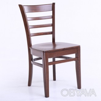 
Класичний дерев&apos;яний стілець "Прага 02" з твердим сидінням являється прекр. . фото 1