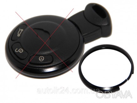 Кольцо для смарт ключа MINI Cooper (Цвет чёрный)
При заказе уточняйте модель лез. . фото 1